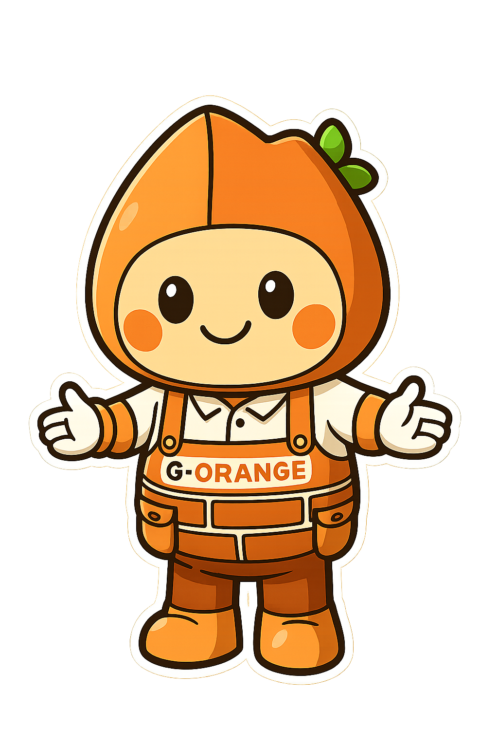 G-Orange Mascot